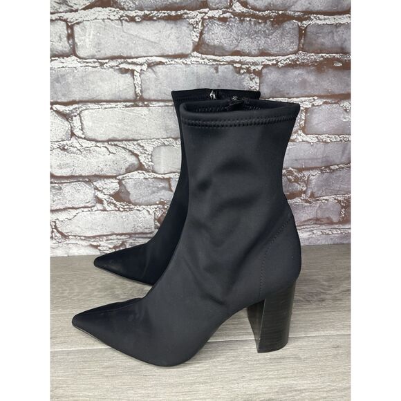 Jeffrey Campbell Black Siren Sport Ankle Sock Booties Women’s Sz 8.5M US/39EU - Picture 10 of 16
